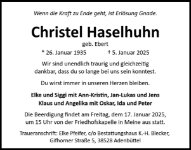 eine Anzeige