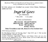 eine Anzeige